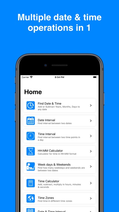 Date & Time Calculator(Finder) screenshot 1