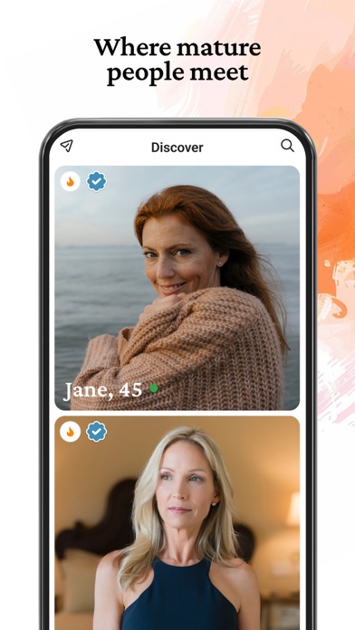 DateMyAge™ - Mature Dating 40+ screenshot 5