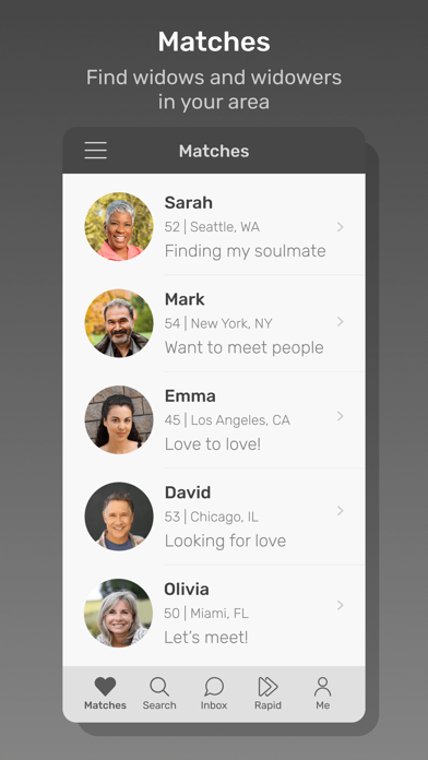 Dating A Widower App screenshot 5
