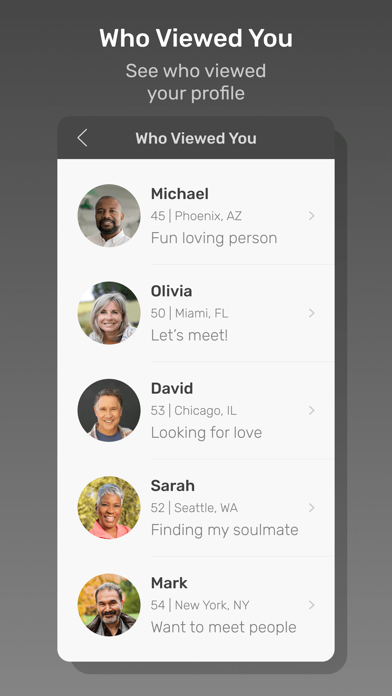 Dating A Widower App screenshot 1