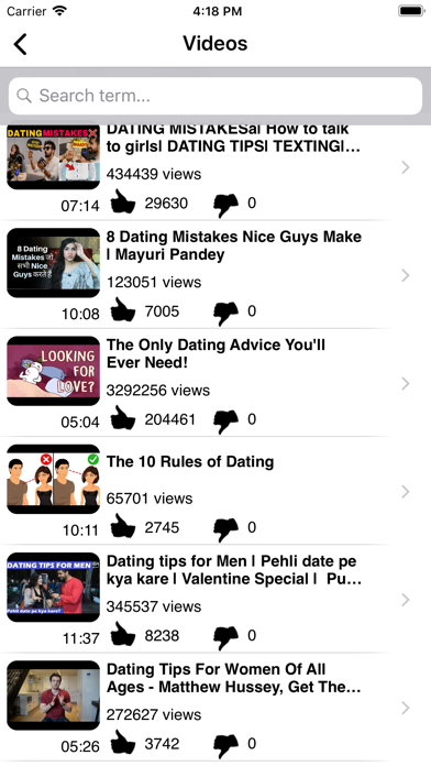 Dating Advice & Tips screenshot 1