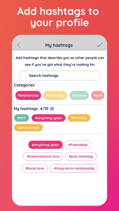 #Dating - Online dating app screenshot 1