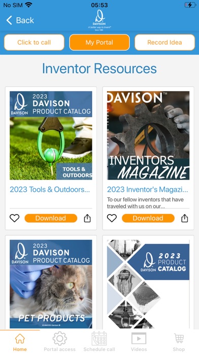 Davison  app screenshot 1