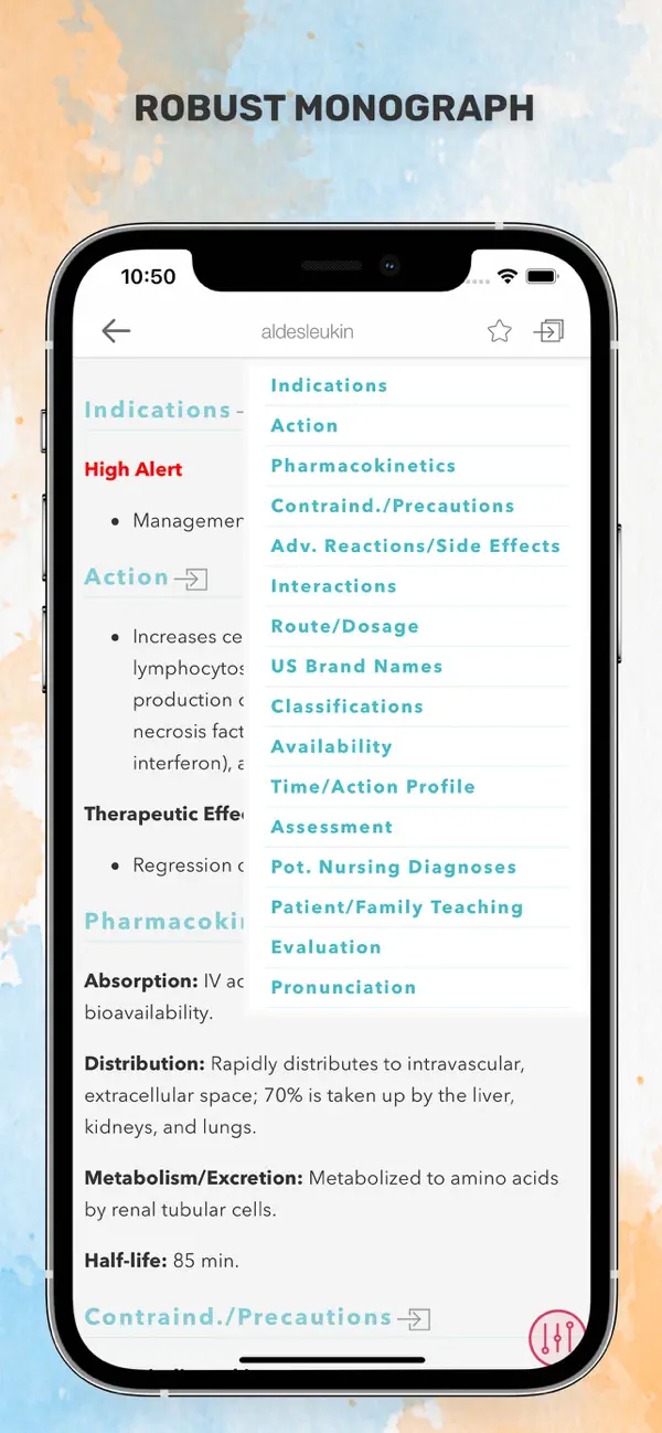 Davis’s Drug Guide for Nurses screenshot 1
