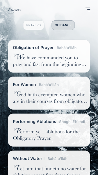 Dawn - Bahá'í Writings screenshot 1