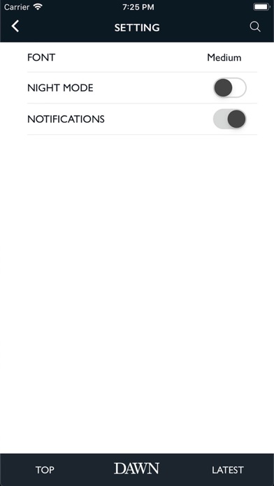 Dawn - Official Mobile App screenshot 1