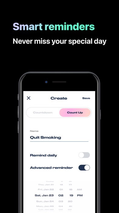 Day Counter. Count Up & Down screenshot 1