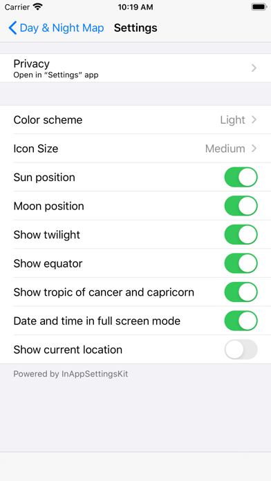 Day & Night Map screenshot 2