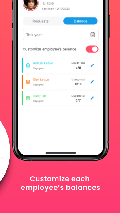Day Off - Leave Tracker & PTO screenshot 2