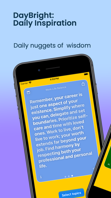 DayBright: Daily Inspiration screenshot 5