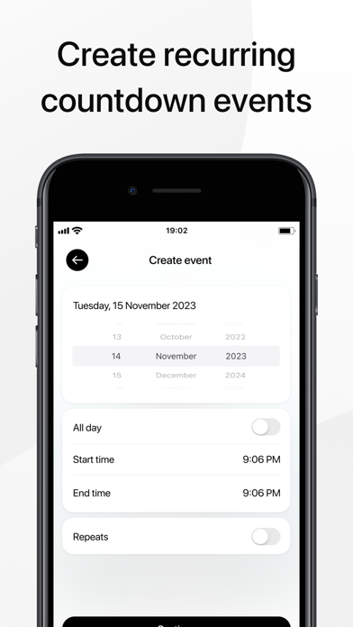Days • Countdown & Widgets screenshot 2