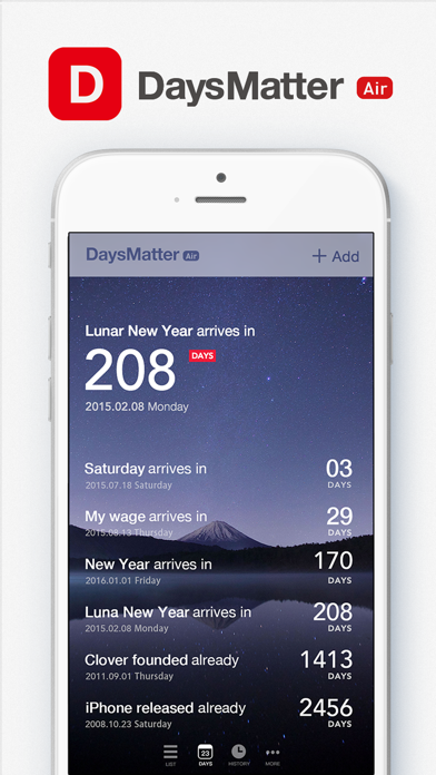 Days Matter Air - Countdown screenshot 6