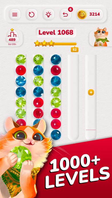Dazzly Sort: Diamond Puzzle screenshot 3