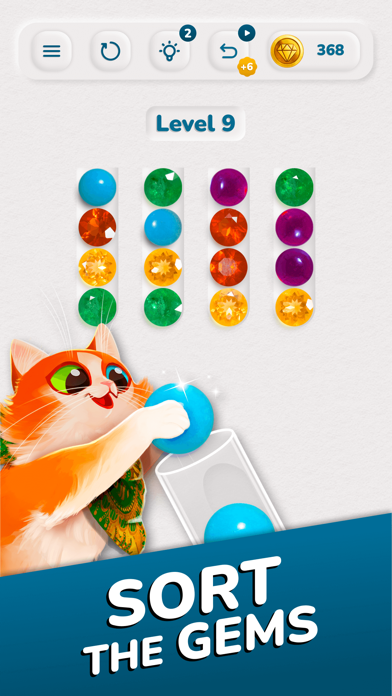 Dazzly Sort: Diamond Puzzle screenshot 4