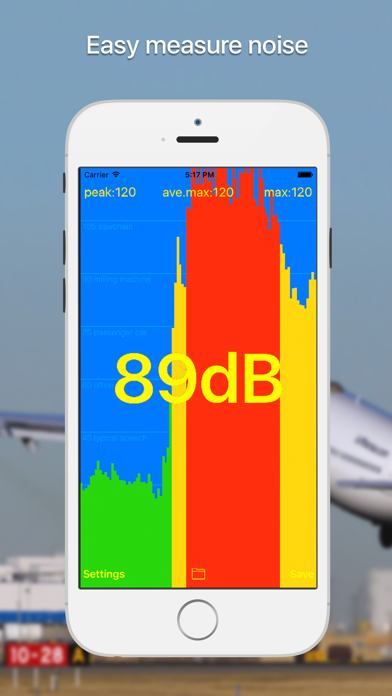 dB meter lite - noise measure screenshot 2