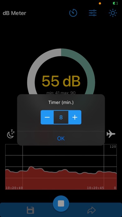 dBMeter - Decibelmeter screenshot 1