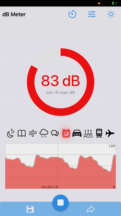 dBMeter - Decibelmeter screenshot 3