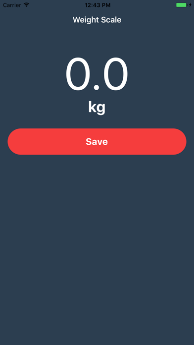 DBP Weight Scale screenshot 1