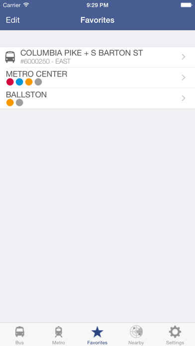 DC Metro and Bus screenshot 2