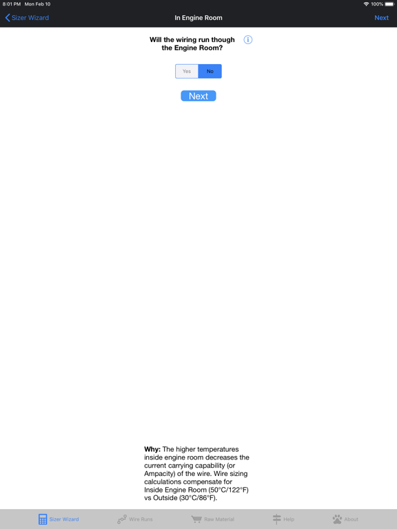 DC Wire Sizer screenshot 3