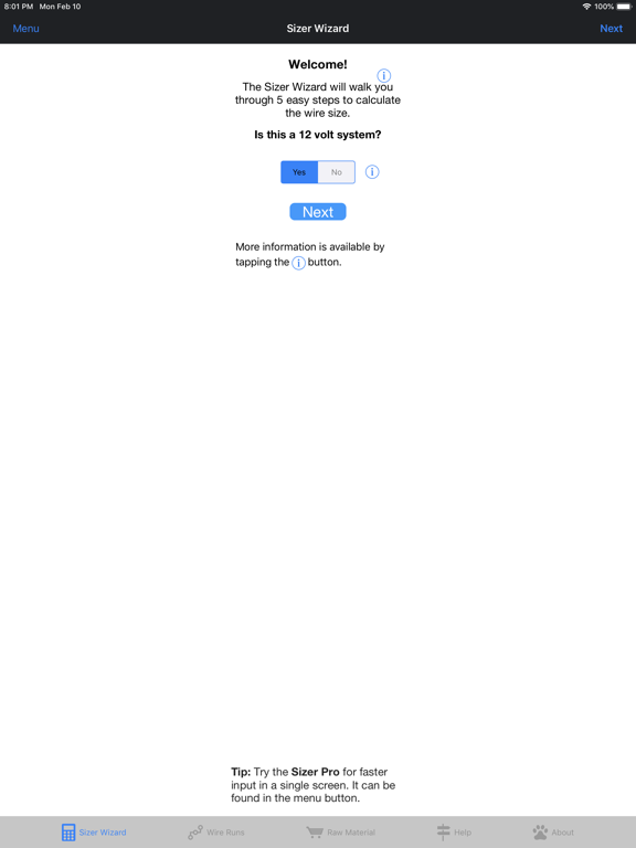 DC Wire Sizer screenshot 4