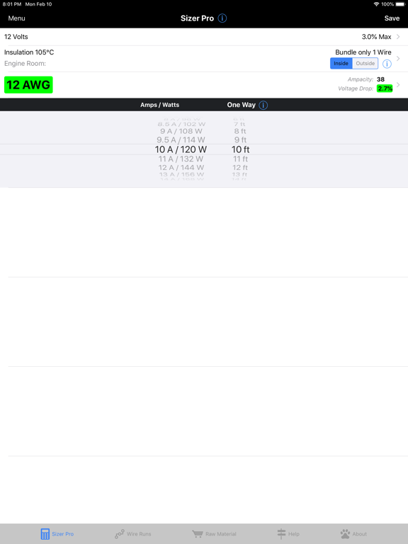 DC Wire Sizer screenshot 10