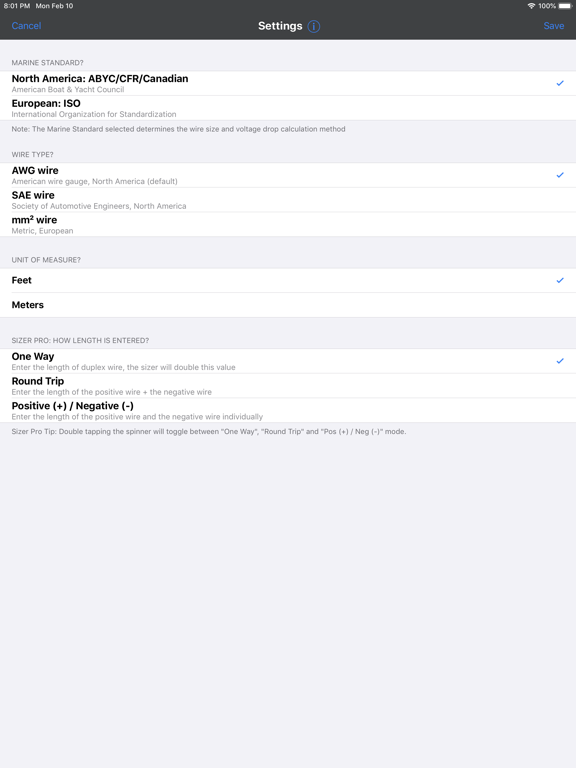 DC Wire Sizer screenshot 5