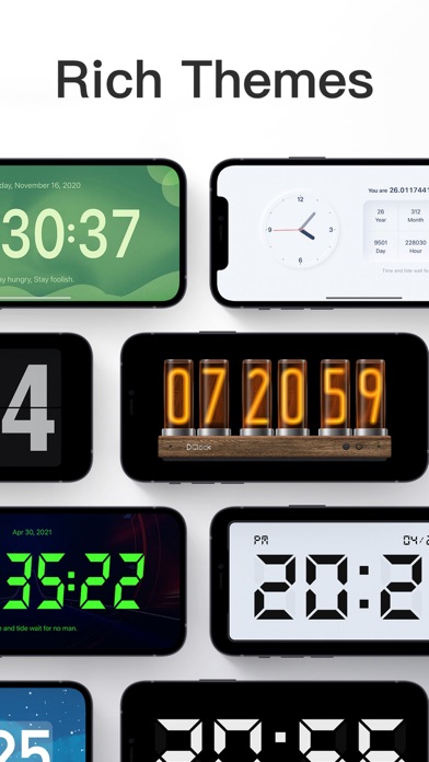 DClock - Digital Flip Clock screenshot 4