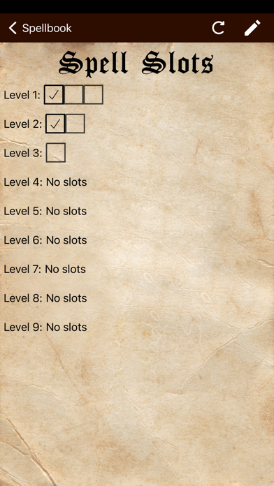 D&D Spellbook 5e screenshot 2