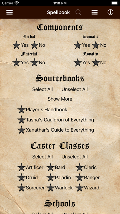 D&D Spellbook 5e screenshot 8