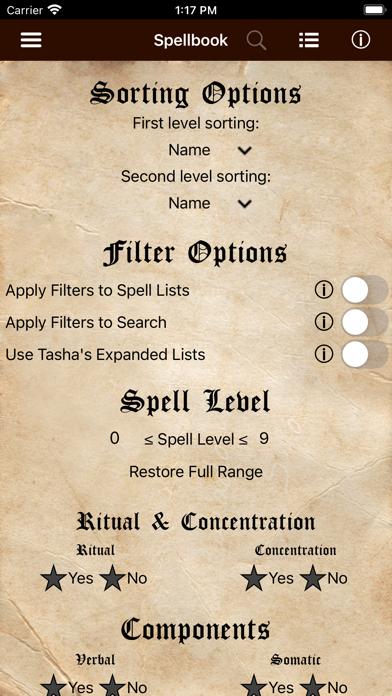 D&D Spellbook 5e screenshot 9