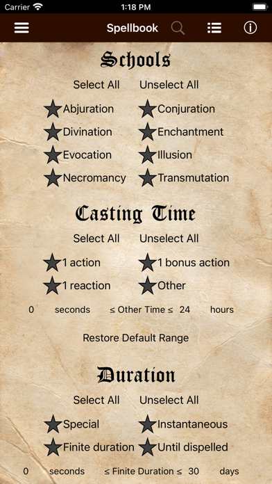 D&D Spellbook 5e screenshot 7