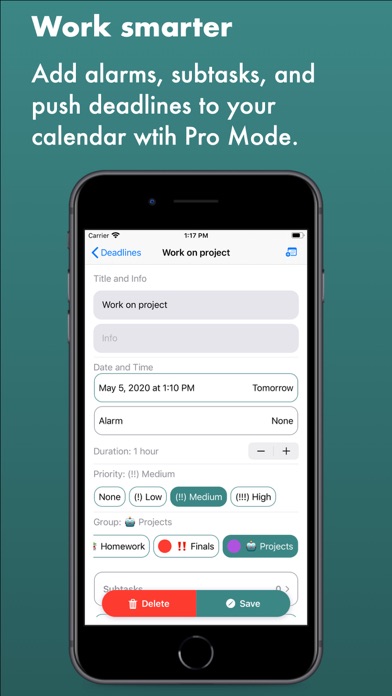 Deadlines: Priority To-do List screenshot 2
