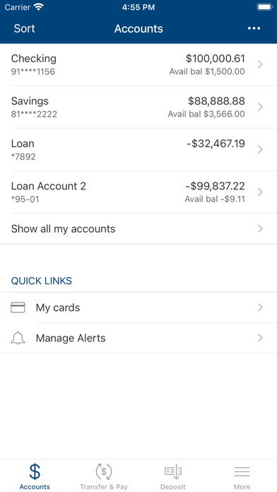 Dean Bank - Mobile Banking screenshot 3