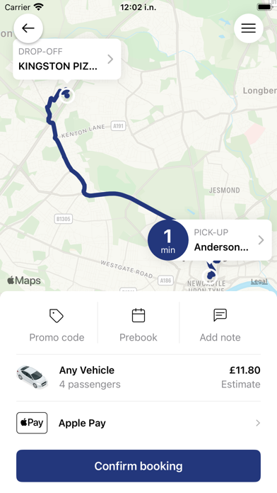 Dean Taxis screenshot 1