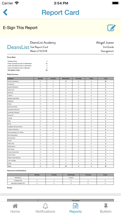 DeansList for Families screenshot 2