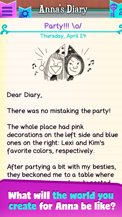 Dear Diary - Interactive Story screenshot 2