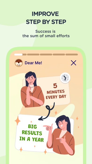 Dear Me: Daily Routine Tracker screenshot 1
