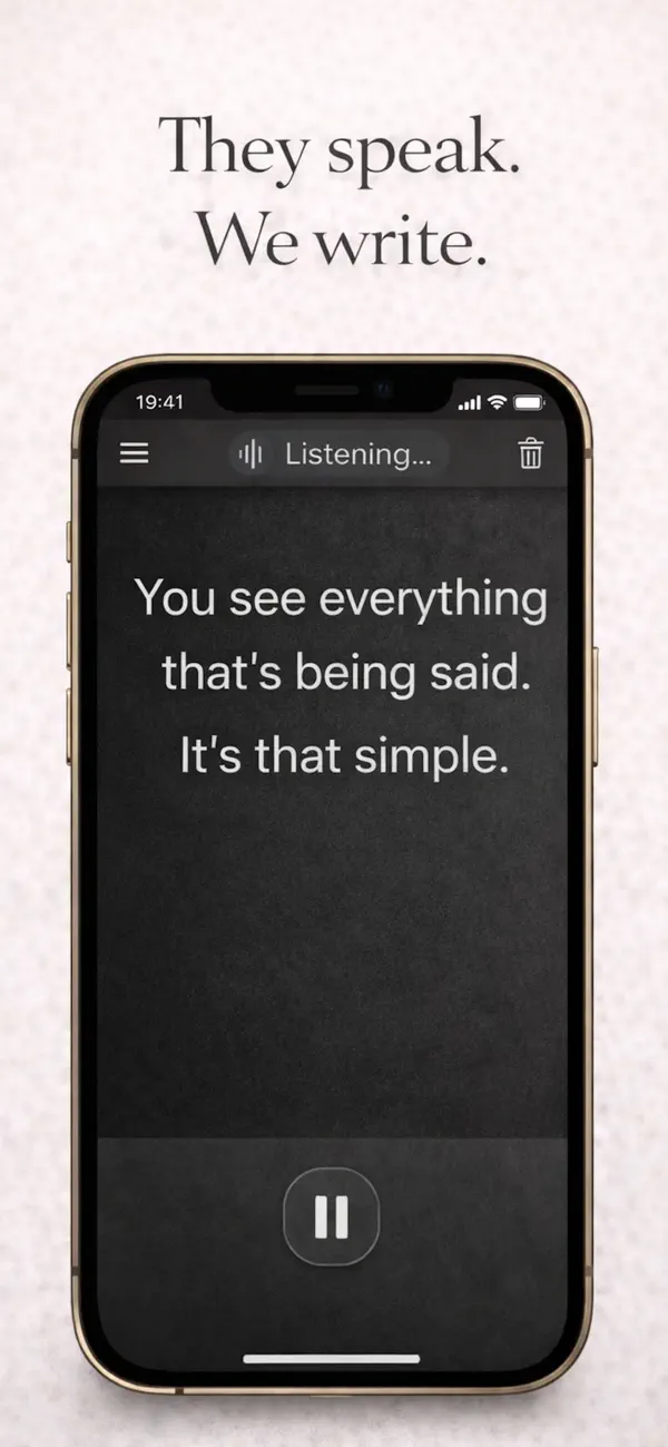 dEAR Visual Hearing Aid screenshot 5