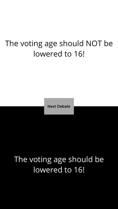 Debate - Party Game screenshot 1