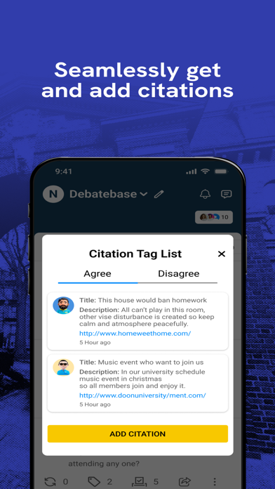 DebateBase screenshot 5