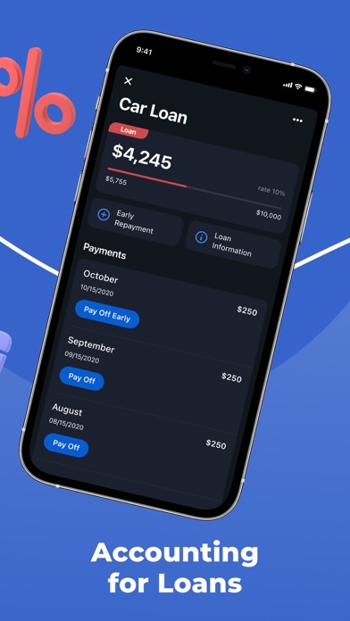 Debt & Bill Tracker – Saldo screenshot 1
