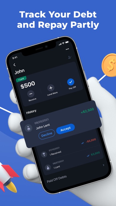 Debt & Bill Tracker – Saldo screenshot 3