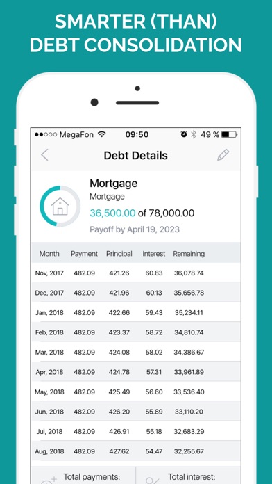Debt Free Box: Snowball Payoff screenshot 3
