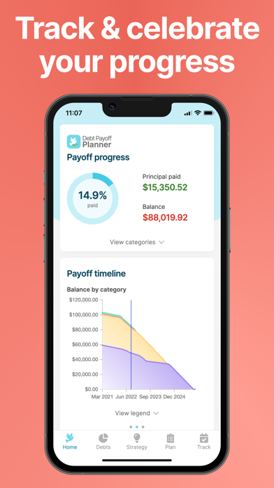 Debt Payoff Planner & Tracker screenshot 1