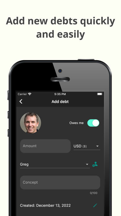 Debt Tracker - Debt payoff screenshot 3