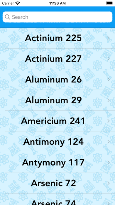 Decay calc screenshot 2