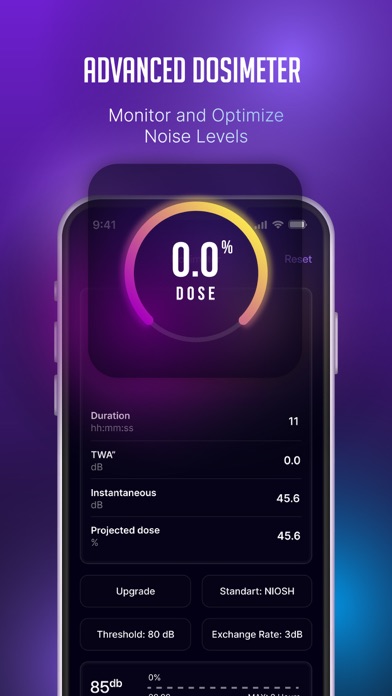 Decibel : dB Noise Level Meter screenshot 3