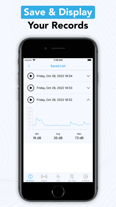 Decibel - dB Sound Level Meter screenshot 2