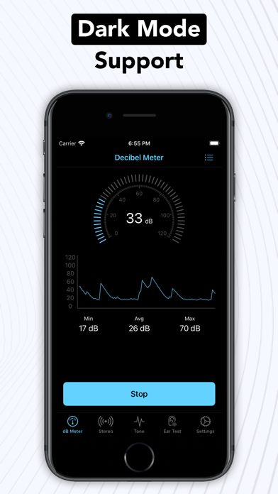 Decibel - dB Sound Level Meter screenshot 1